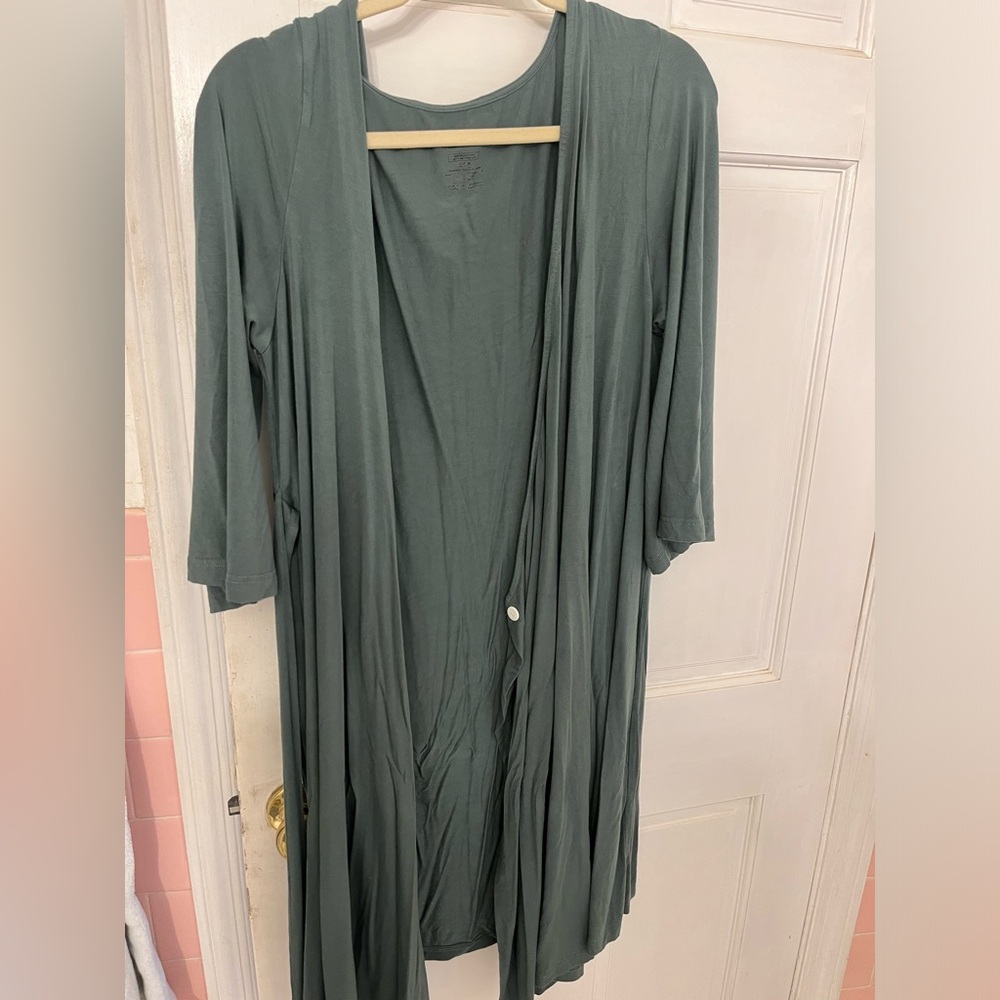 Caden lane bamboo knit maternity robe